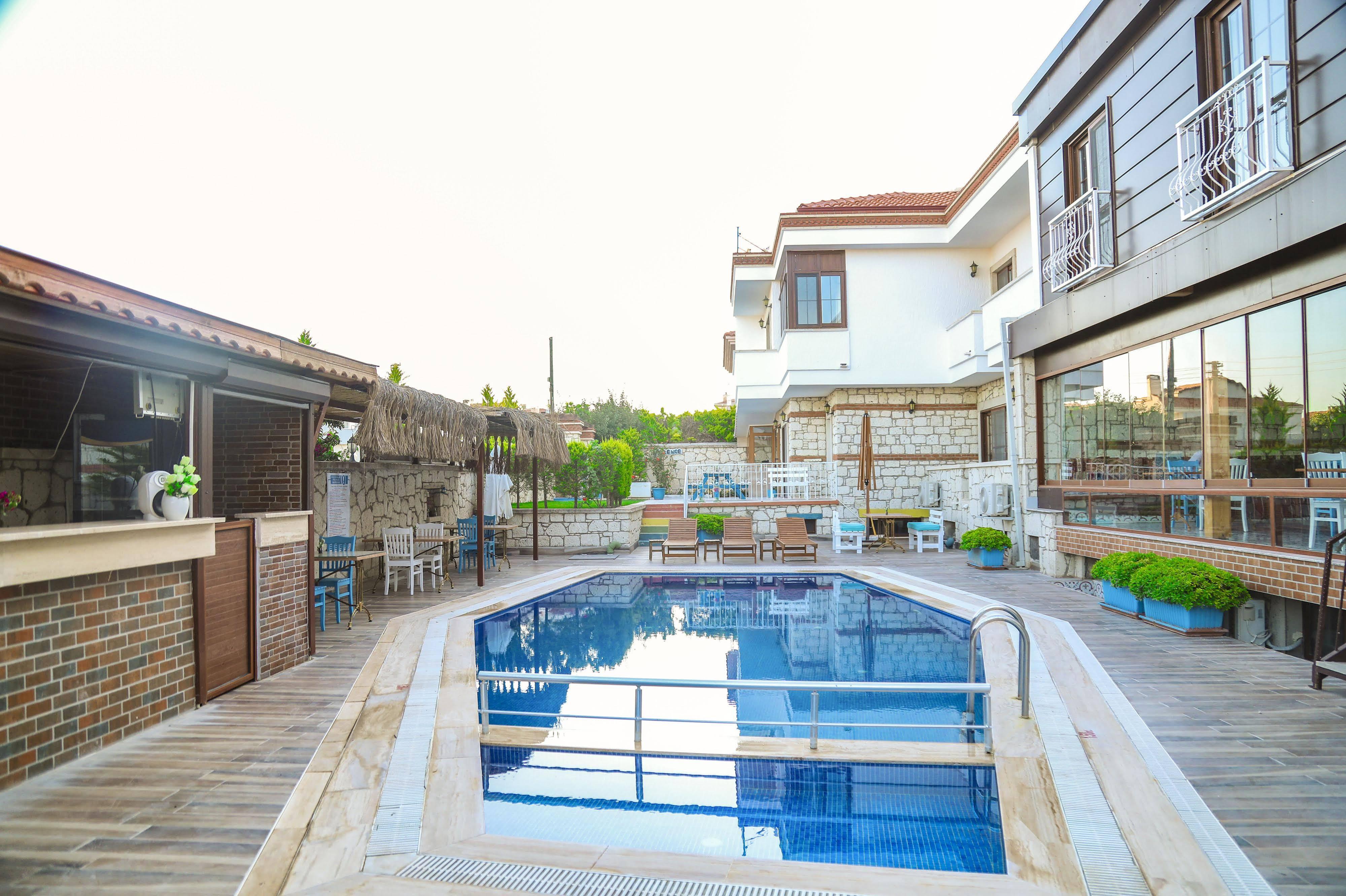 Aksu Hotel Alacati Exterior foto